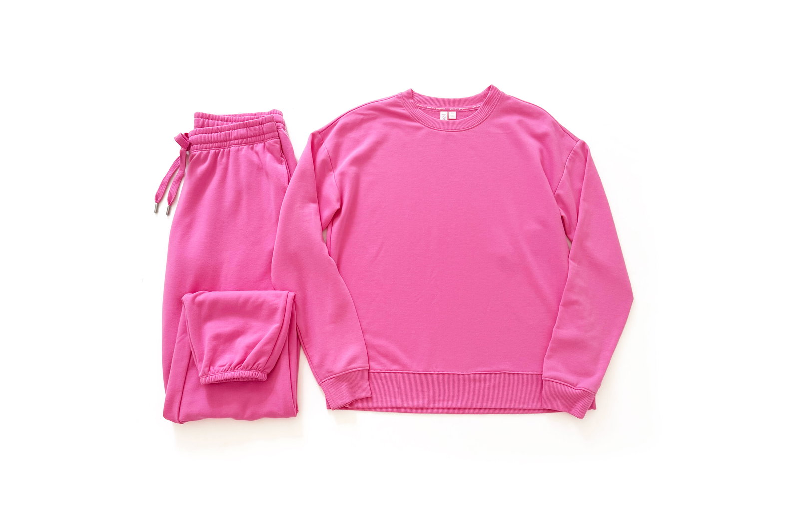 Joyspun Fleece Lounge Sleep Top and Joggers