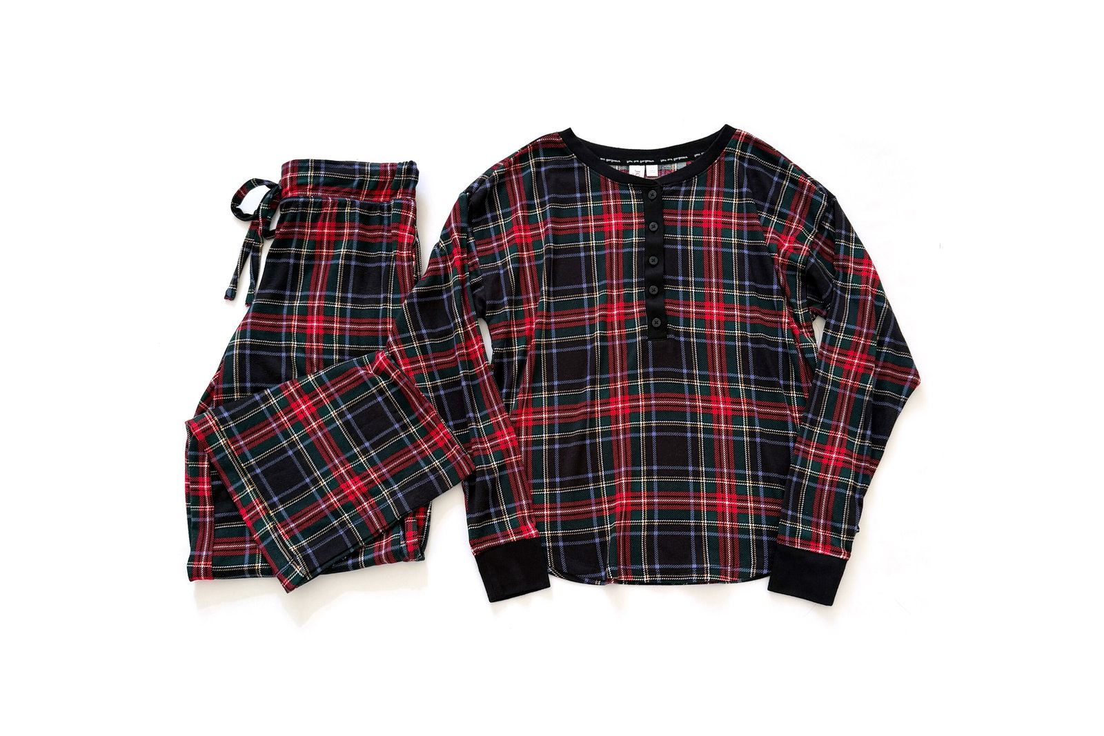 Joyspun Hacci Knit Holiday Sleep Separates